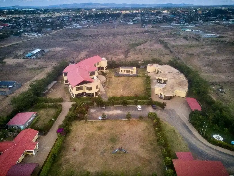 Aerial View of Zion City